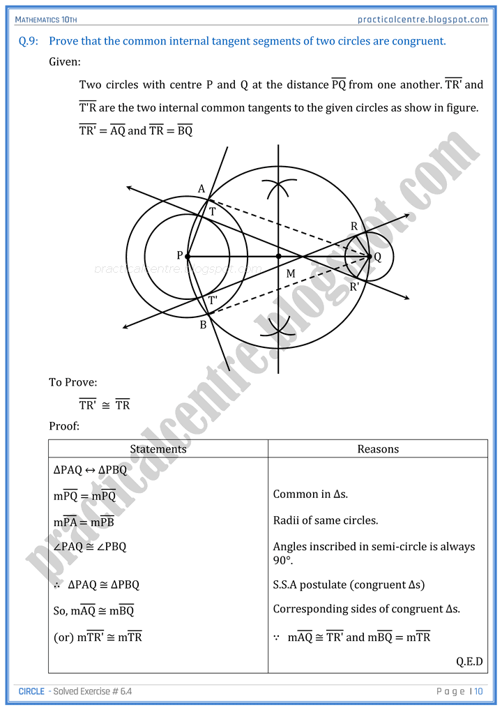 circle-exercise-6-4-mathematics-10th