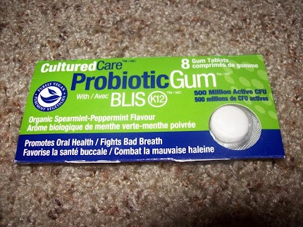 Giveaway #11: Cultured Care Probiotic Gum