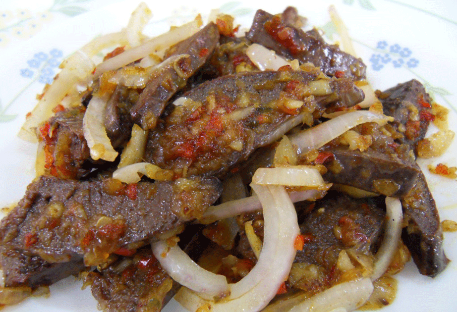 Resepi Raidah: Limpa Goreng Cili
