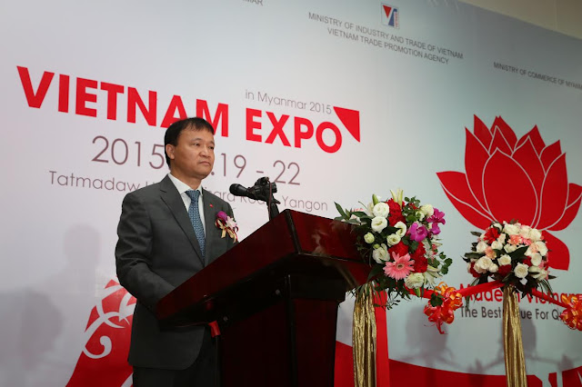 www.goldenmark.org - Thứ trưởng Bộ Công Thương Đỗ Thắng Hải phát biểu tại Lễ khai mạc Hội chợ