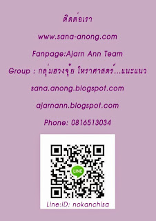 www.sana-anong.com, Ajarn Ann Team, ดูดวง. จัดทำเล, อบรม