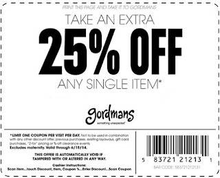 Gordmans Coupons 2018