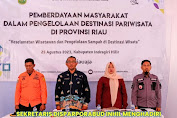 Ricky Putra Hadiri Pembukaan Pelatihan Pemberdayaan Masyarakat dalam Pengelolaan Destinasi Wisata di Provinsi Riau 