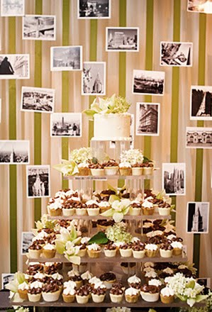 Bridal Bubbly Creative Cupcake Displays
