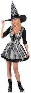  Women's Gothic Witch Costume for Halloween