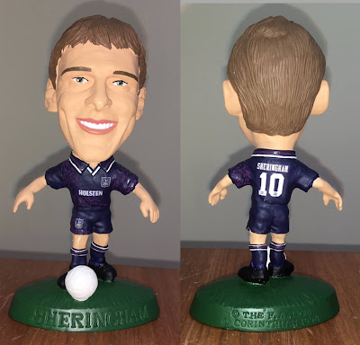 Teddy Sheringham XL corinthian figure custom spurs repaint away kit