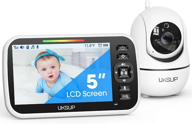 Baby Monitor with Camera and Audio - 5
