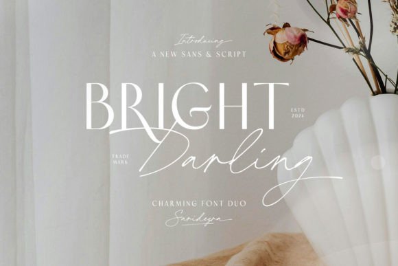 Download Bright Darling Duo Font - Fontsave