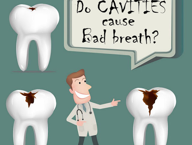 Do cavities cause bad breath?