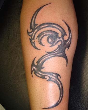 tribal tattoo forearm