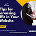Tips for Increasing Traffic in Your Website