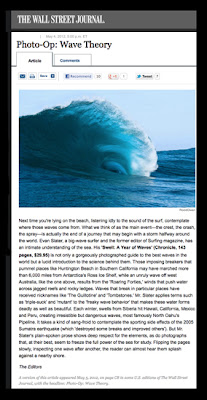 A year of waves - Wall St Journal - Wave Theory - Photo: Rodd Owen www.owenphoto.com.au  surfing wave surfer dangerous