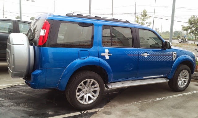 màu xe ford everest 2014