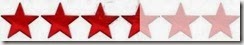 Rating Stars - 3.5 of 6