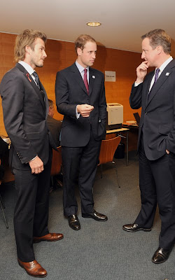 David Beckham at the World Cup Announcement Event Pics