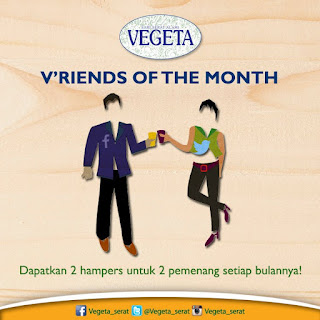 Info Kuis - Jadi Vriends of The Month Vegeta Berhadiah Hampers