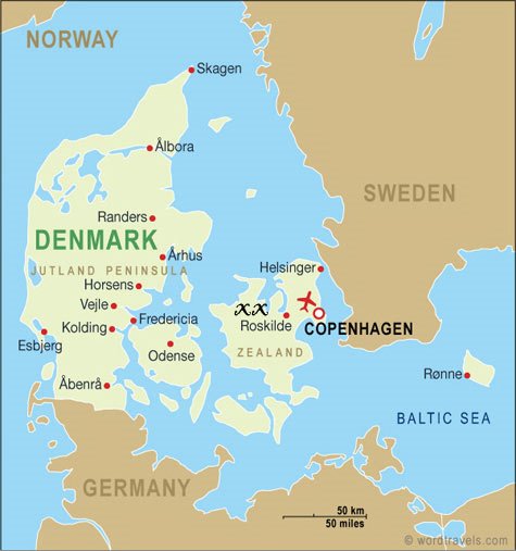 map of denmark during world war 2. Here we had lunch with him in