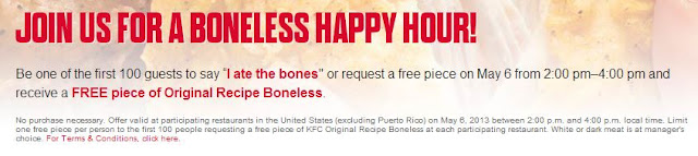 Free+KFC