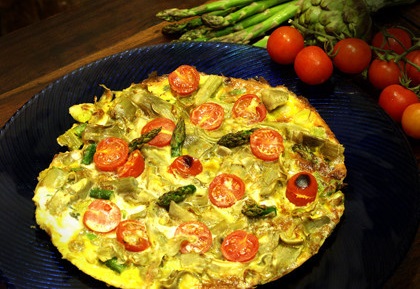 Frittata en airfyer