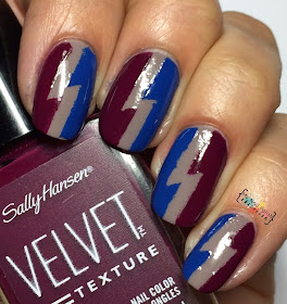 Sally Hansen Velvet Texture Lush, Lavish & Regal