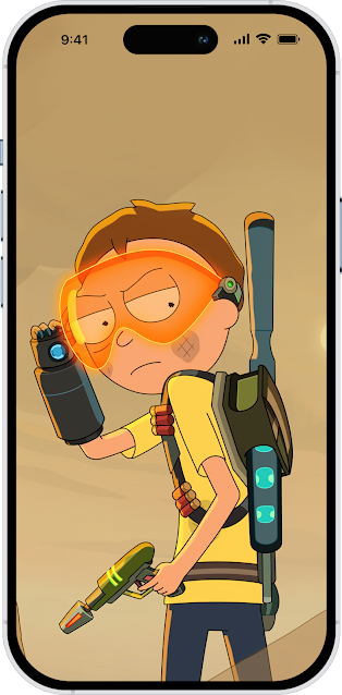 morty wallpaper iphone ios 17