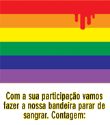 bandeira sangrar