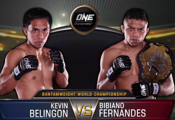 Kevin Belingon is not the same level Bibiano Fernandes, watch the replay