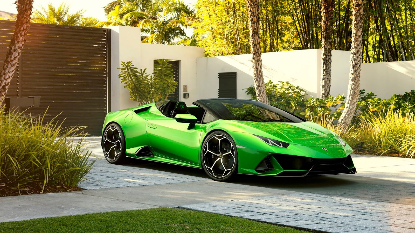 Lamborghini Huracan EVO Spyder 2019 5K Lamborghini Huracan EVO Spyder 2019 5K