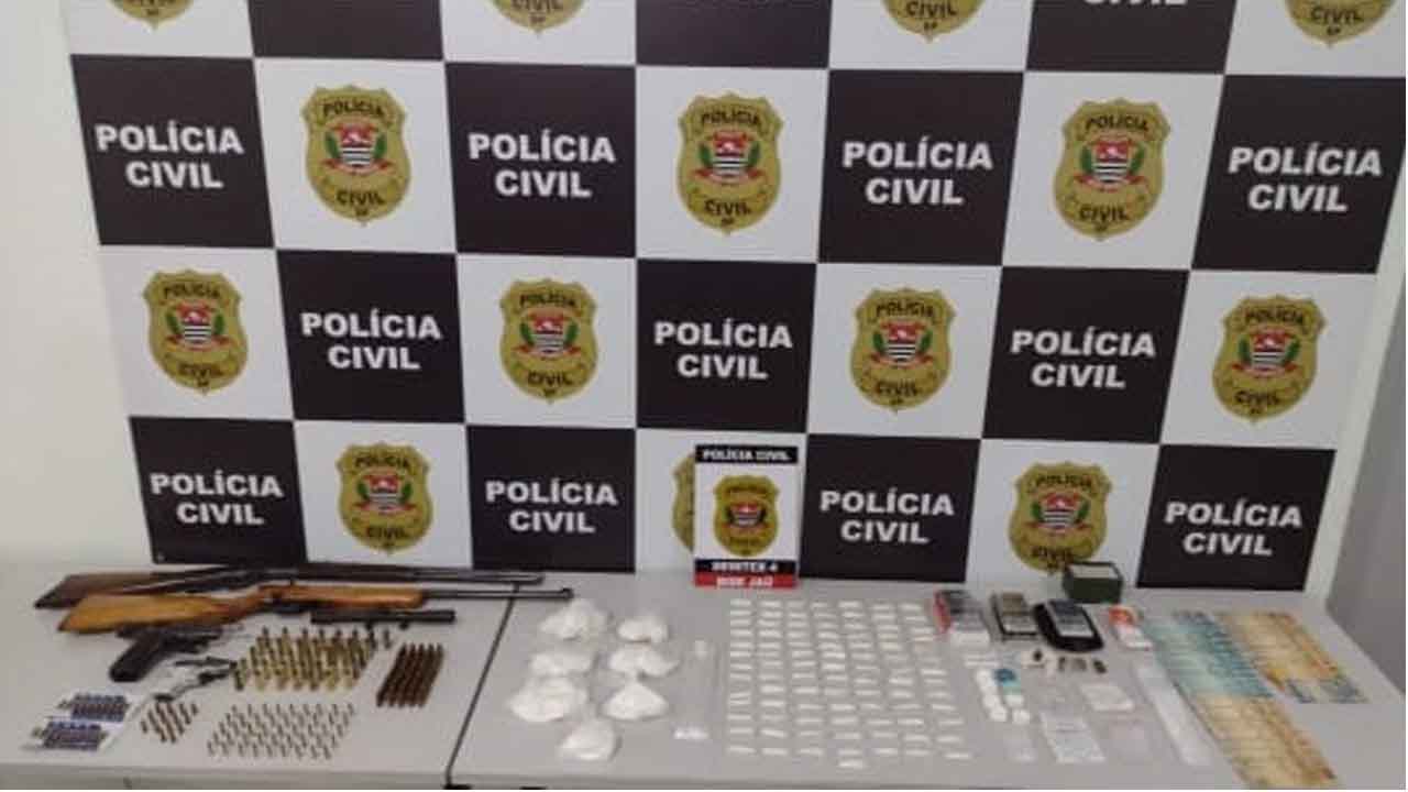 Homem é preso pela Polícia Civil de Jaú por tráfico de drogas