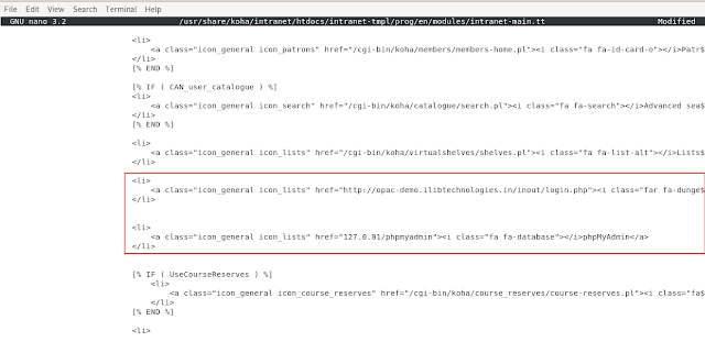 Add Custom Modules in Koha