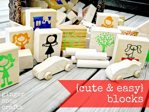 cute & easy block tutorial from Ginger Snap Crafts