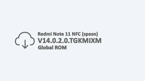 Redmi Note 11 NFC (spesn) V14.0.2.0.TGKMIXM Global ROM