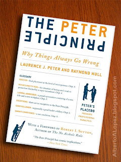 Photo of "The Peter Principle" book by Laurence J. Peter and Raymond Hull