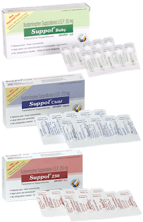 Paracetamol Suppositories - Meridian Enterprises