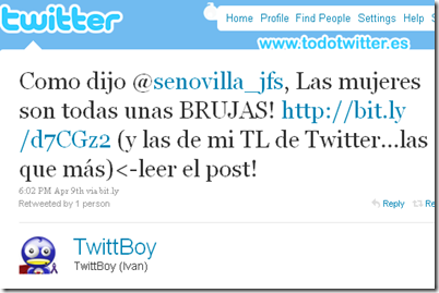 Twitter - TwittBoy (Ivan)