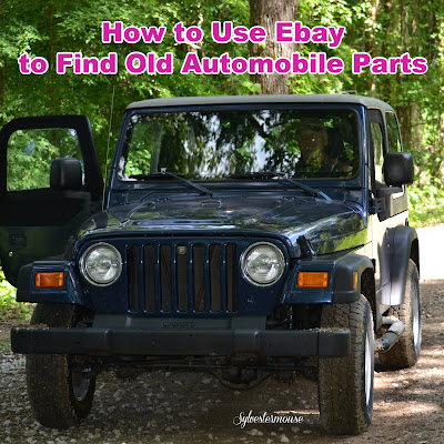 blue jeep with gray top