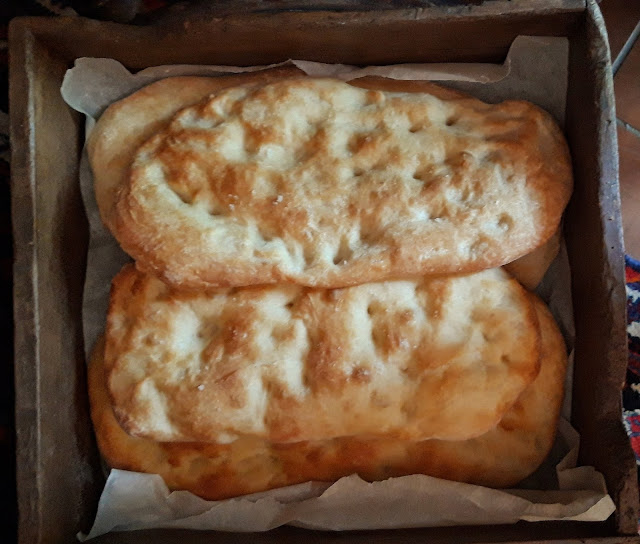 stecche di focaccia di patate