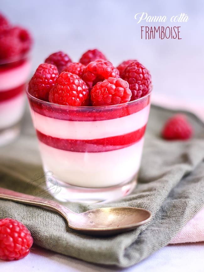 recette panna cotta framboise