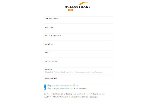 Hướng dẫn kiếm tiền với Accesstrade từ A đến Z