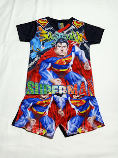 Bộ Đồ Super Man cho Bé Trai