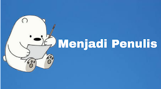 Menjadi penulis