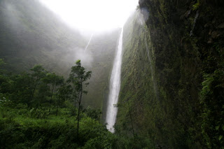 The Waipio Valley on the island of Hawaii where there have been sightings of Phantom Night Marchers