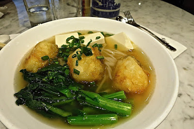 Amara Hotel, Cafe Oriental cod fish soup noodle