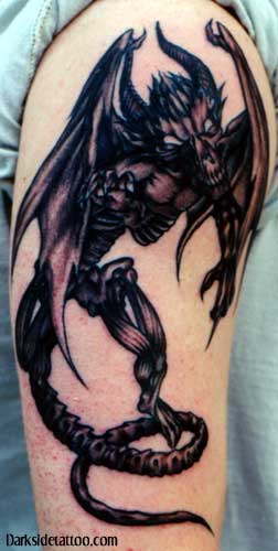 Alien Tattoo on Arm on Tuesday December 1 2009