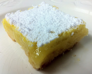 Lemon Bar Slice