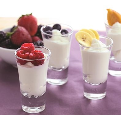 PROTEIN-PACKED YOGURT AND FRUIT,