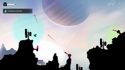 Gravitar Recharged Game Screenshot 1