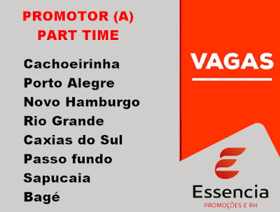 Vaga para Promotor em Cachoeirinha, Porto Alegre, Região metropolitana e Serra Gaúcha