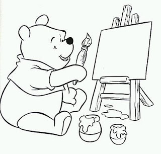 Dibujos de Winnie Pooh para Pintar, parte 3