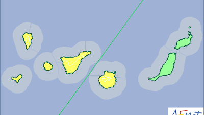 Aviso por lluvias Canarias 18 septiembre